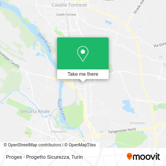 Proges - Progetto Sicurezza map