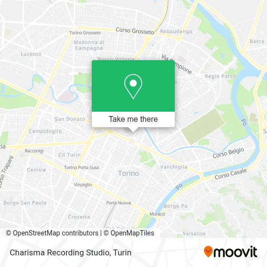 Charisma Recording Studio map