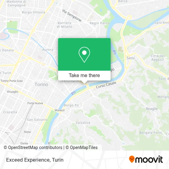 Exceed Experience map