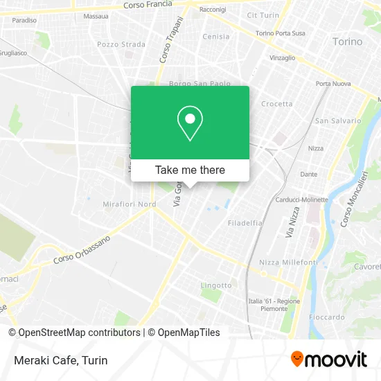 Meraki Cafe map