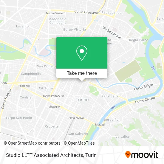 Studio LLTT Associated Architects map