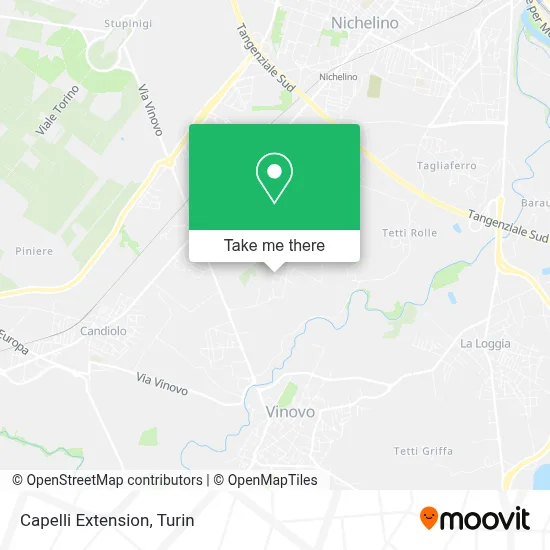 Capelli Extension map