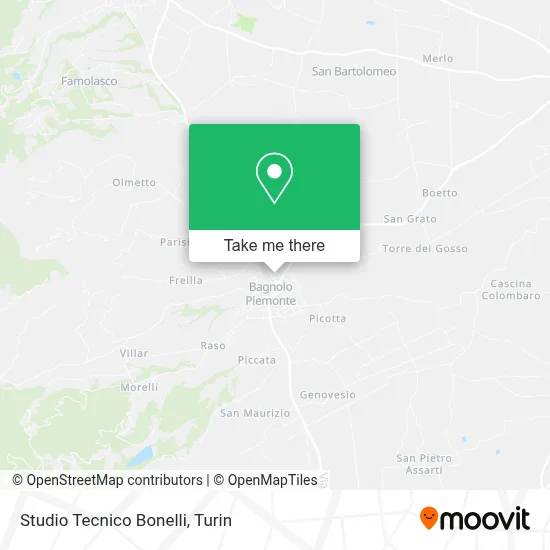 Studio Tecnico Bonelli map