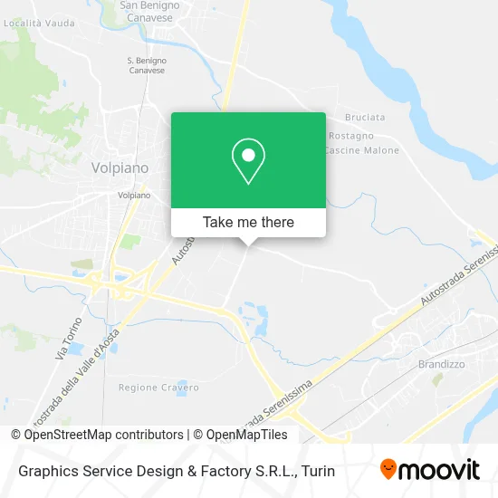 Graphics Service Design & Factory S.R.L. map