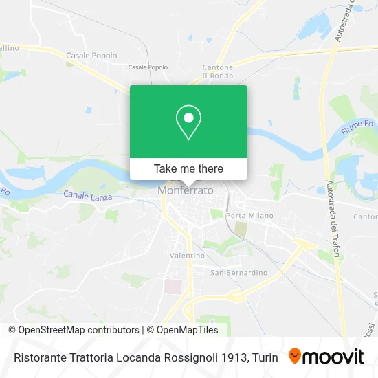 Ristorante Trattoria Locanda Rossignoli 1913 map