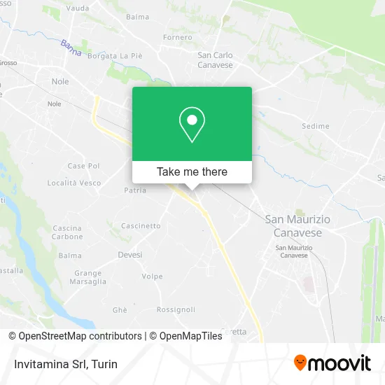 Invitamina Srl map
