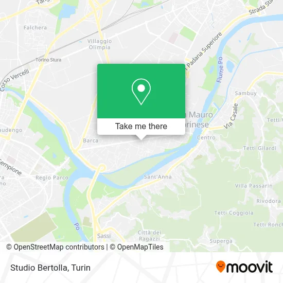 Studio Bertolla map