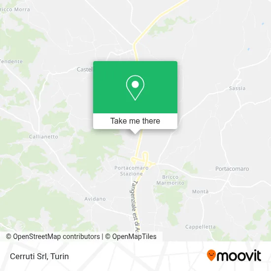 Cerruti Srl map