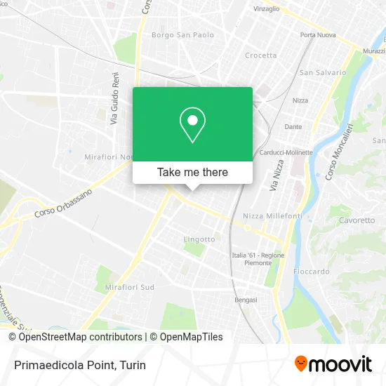 Primaedicola Point map