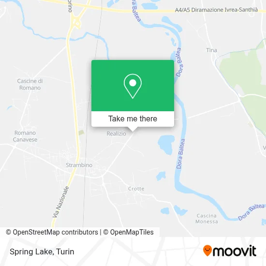 Spring Lake map