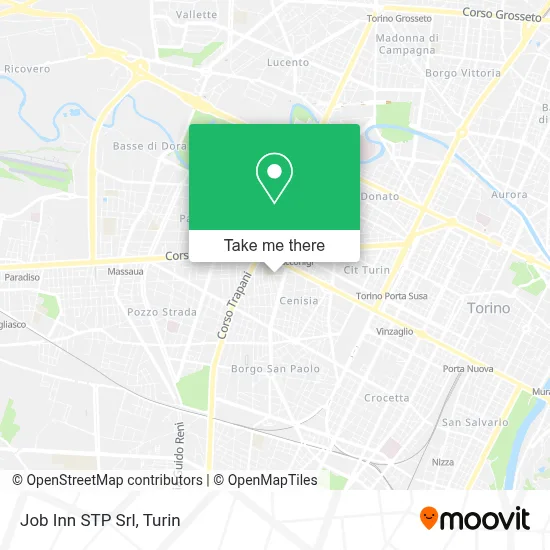 Job Inn STP Srl map