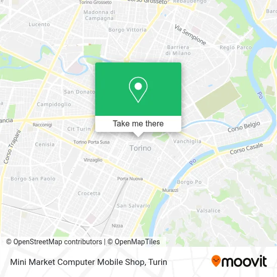 Mini Market Computer Mobile Shop map