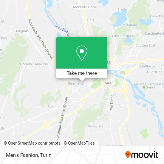 Men's Fashion map