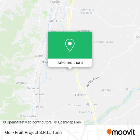 Goi - Fruit Project S.R.L. map