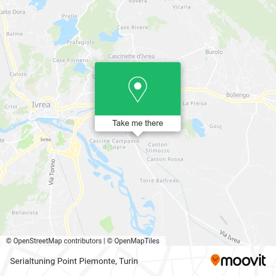 Serialtuning Point Piemonte map