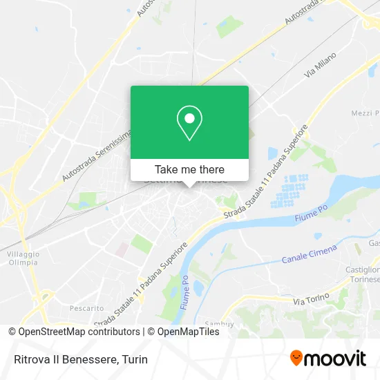 Ritrova Il Benessere map