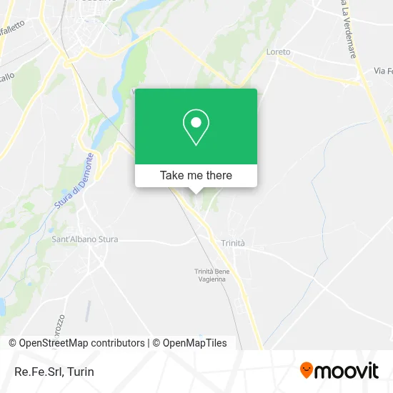 Re.Fe.Srl map
