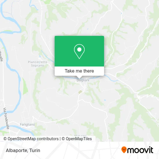 Albaporte map