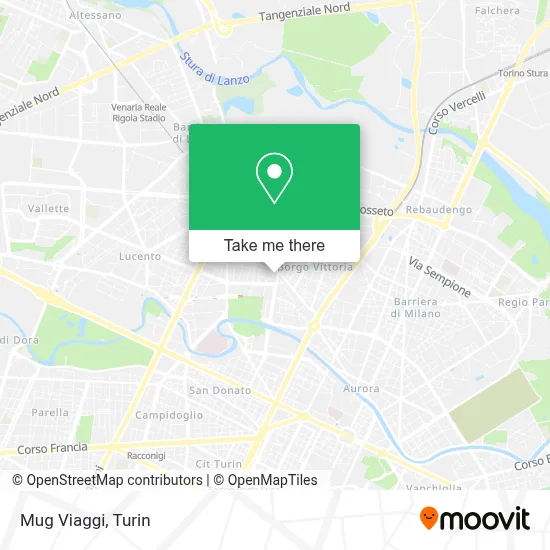 Mug Viaggi map