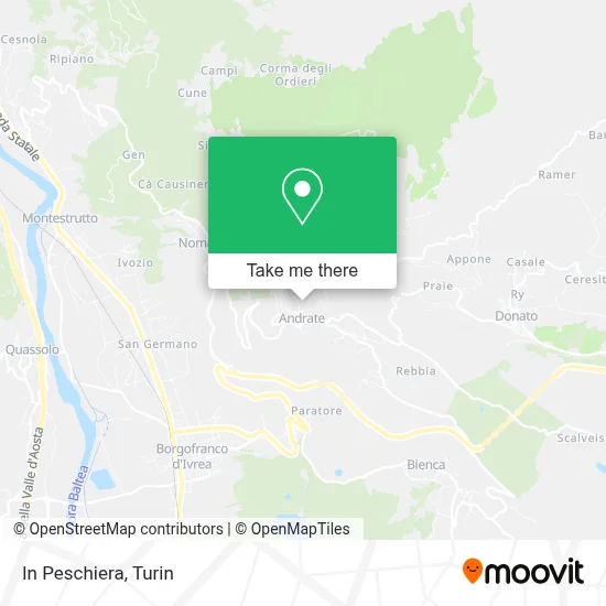 In Peschiera map