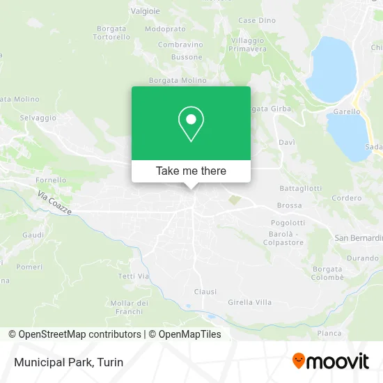 Municipal Park map