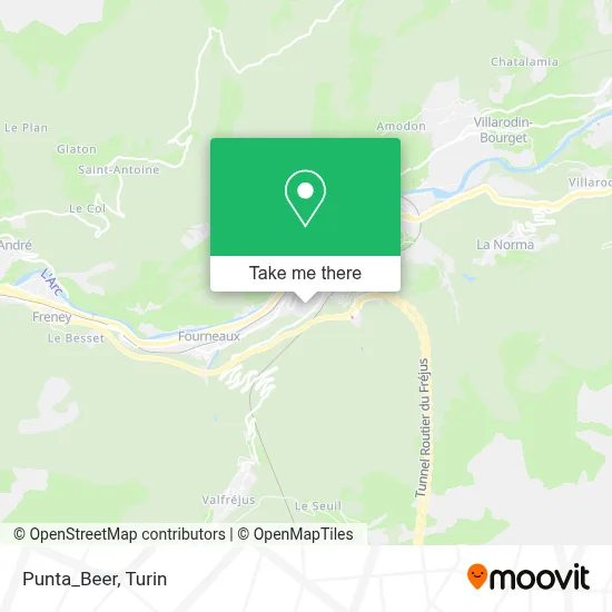 Punta_Beer map