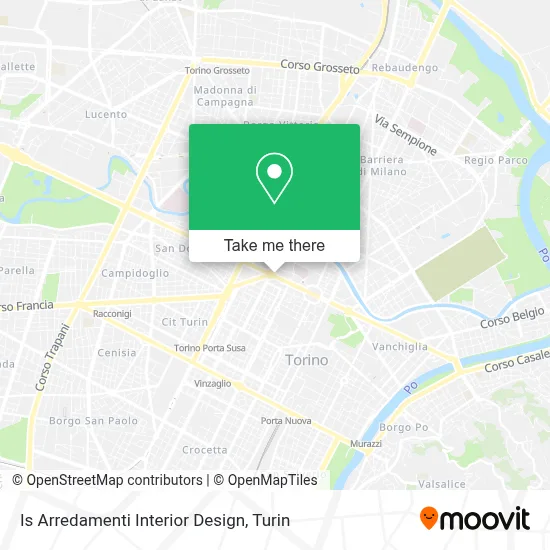 Is Arredamenti Interior Design map