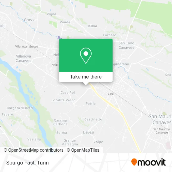 Spurgo Fast map