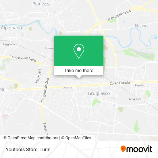 Youtools Store map