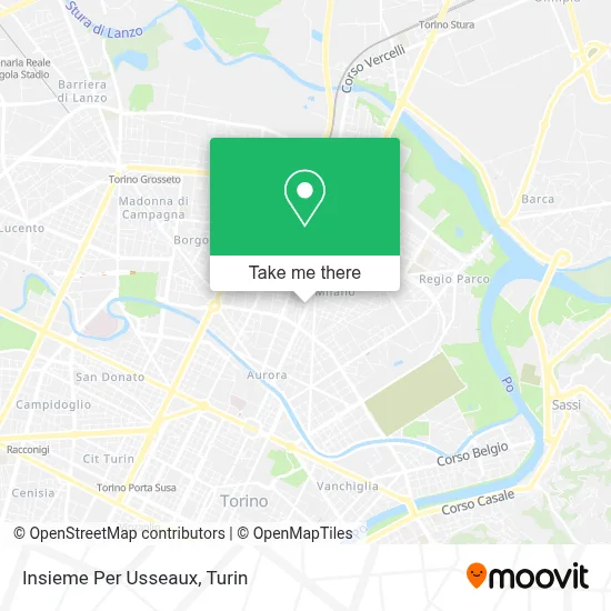 Insieme Per Usseaux map