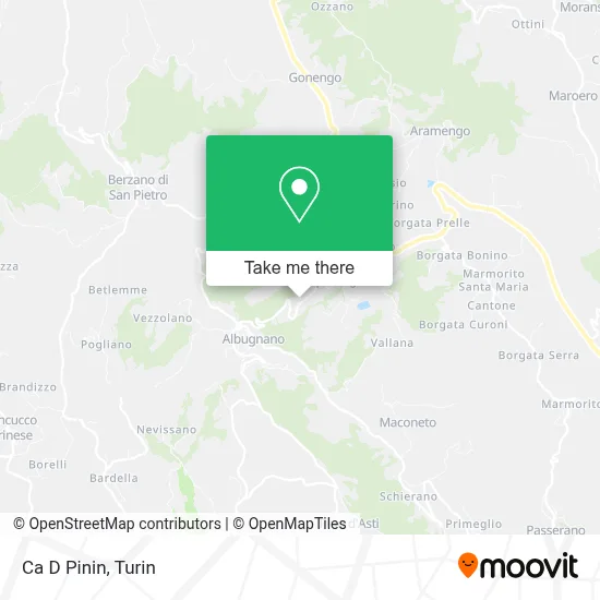 Ca D Pinin map
