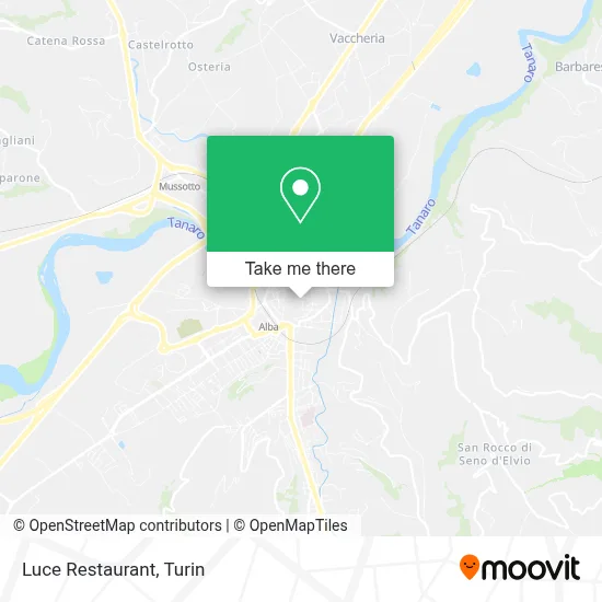 Luce Restaurant map