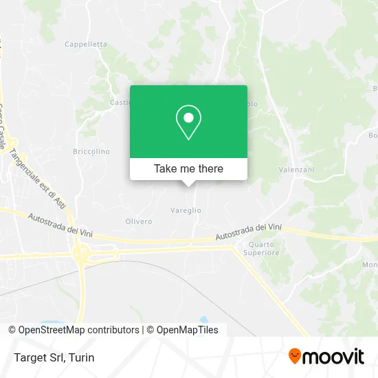 Target Srl map