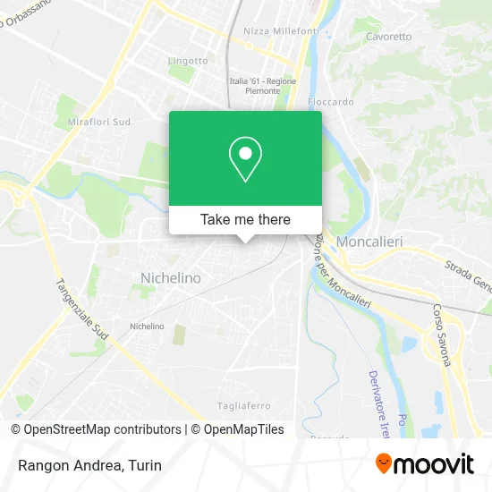 Rangon Andrea map