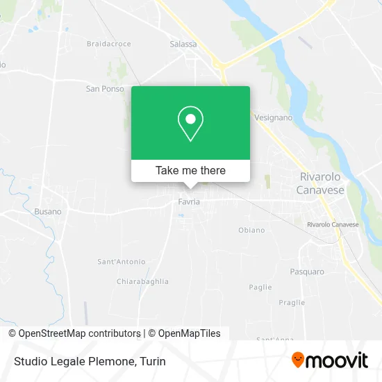Studio Legale Plemone map