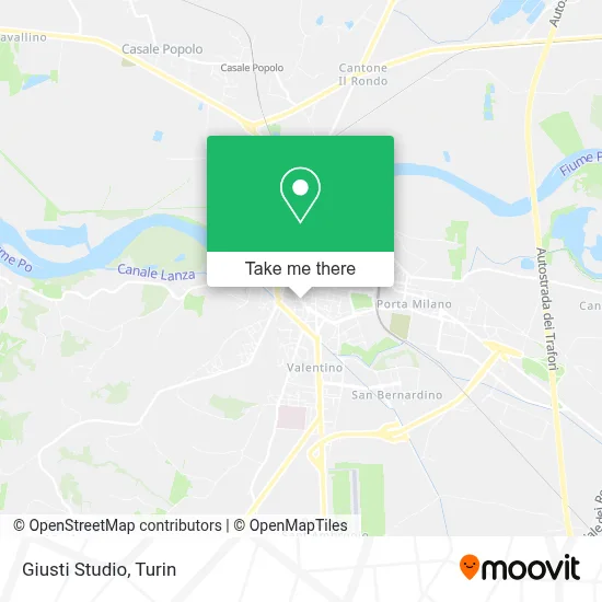Giusti Studio map