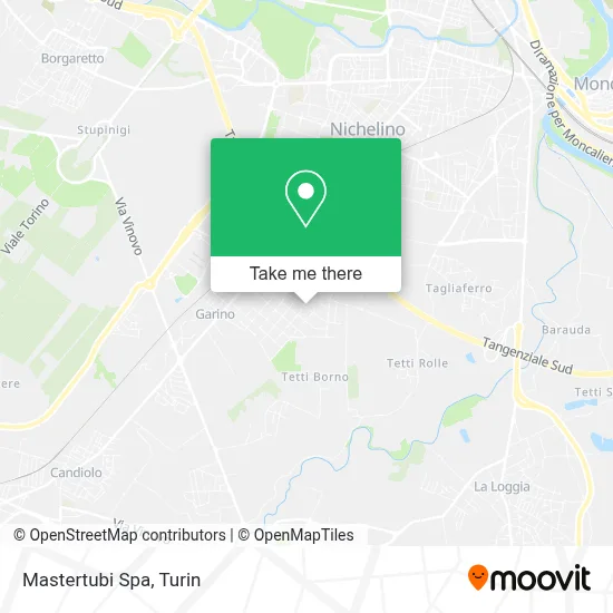 Mastertubi Spa map
