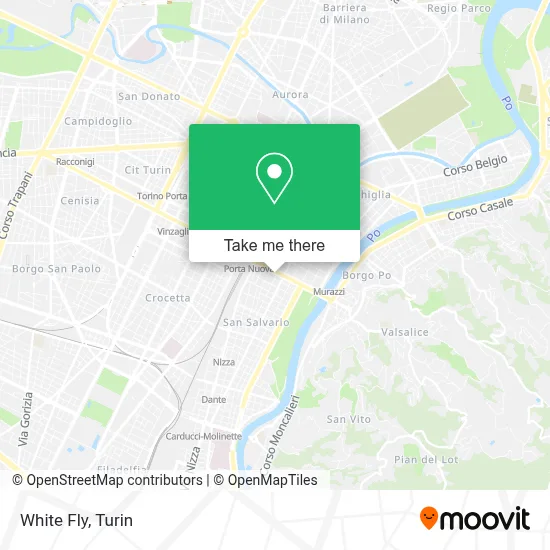 White Fly map
