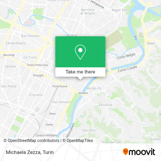 Michaela Zezza map