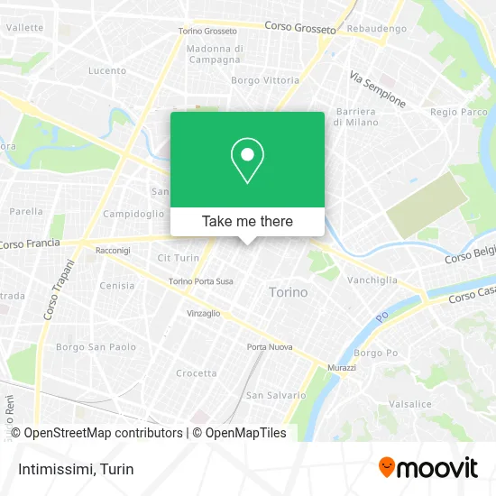 Intimissimi map