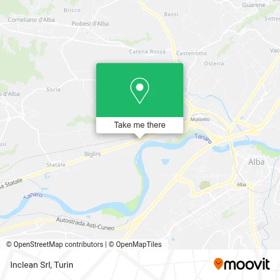 Inclean Srl map