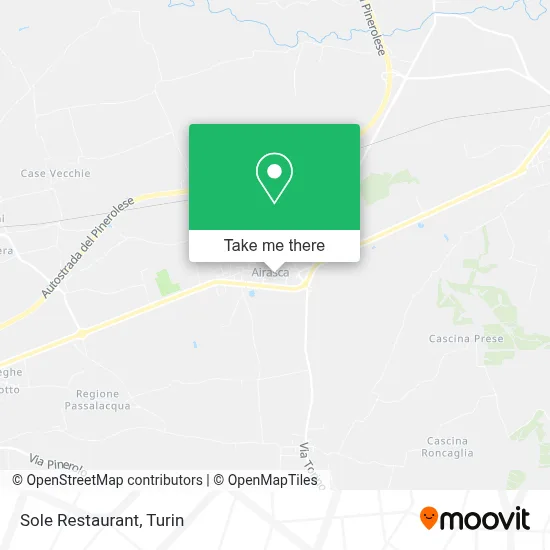 Sole Restaurant map