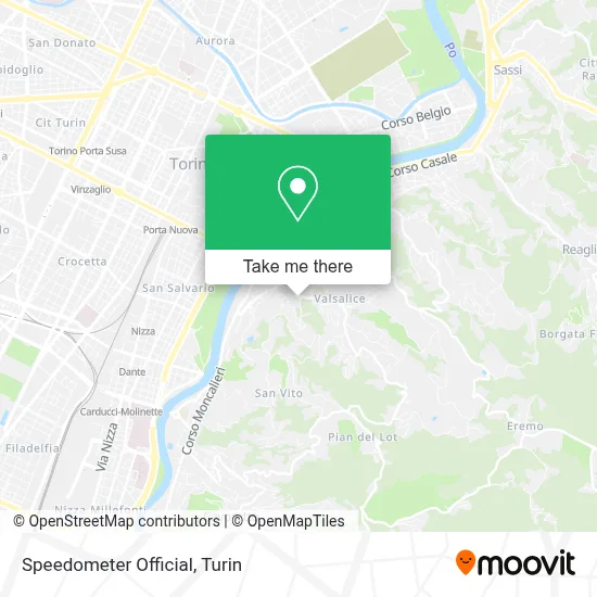 Speedometer Official map