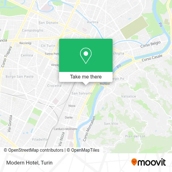 Modern Hotel map