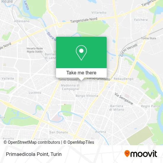 Primaedicola Point map
