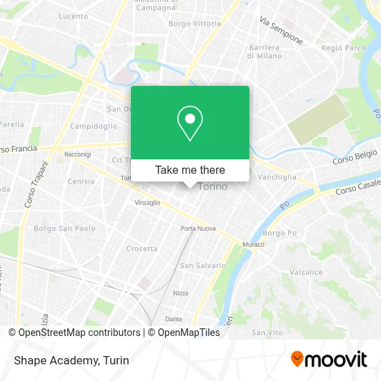 Shape Academy map