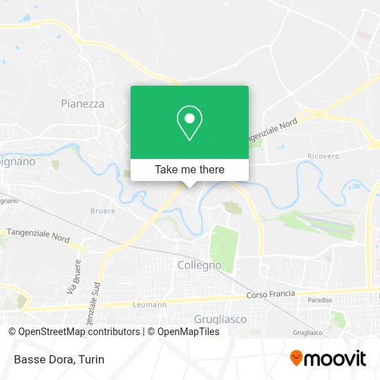 Basse Dora map