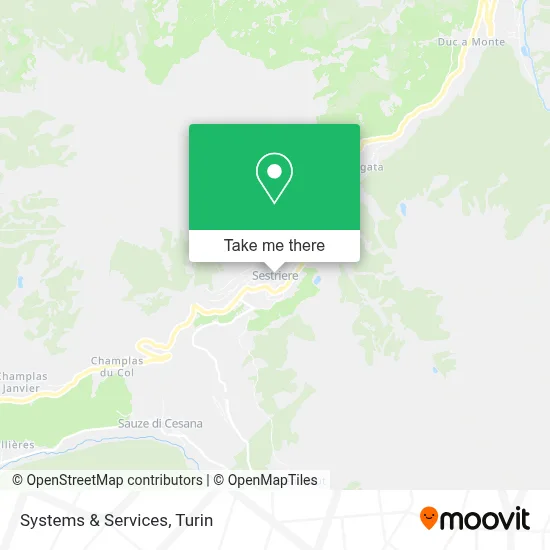 Systems & Services map
