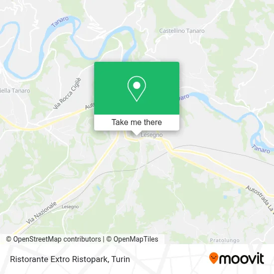 Ristorante Extro Ristopark map