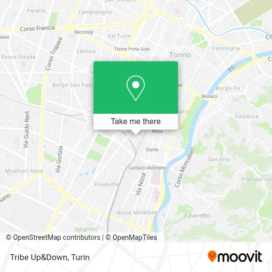 Tribe Up&Down map